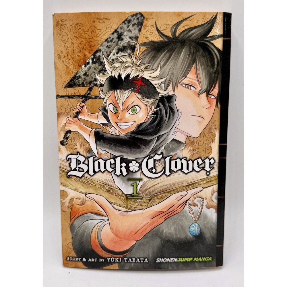 Black Clover Vol. 1  Yūki Tabata Manga Edition. New Book